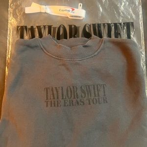 Taylor Swift Eras Tour Blue Crewneck Sweatshirt